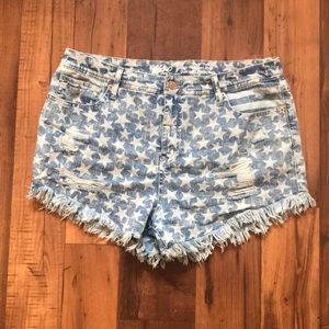 🇺🇸 Americana Short Shorts by Mossimo 🇺🇸